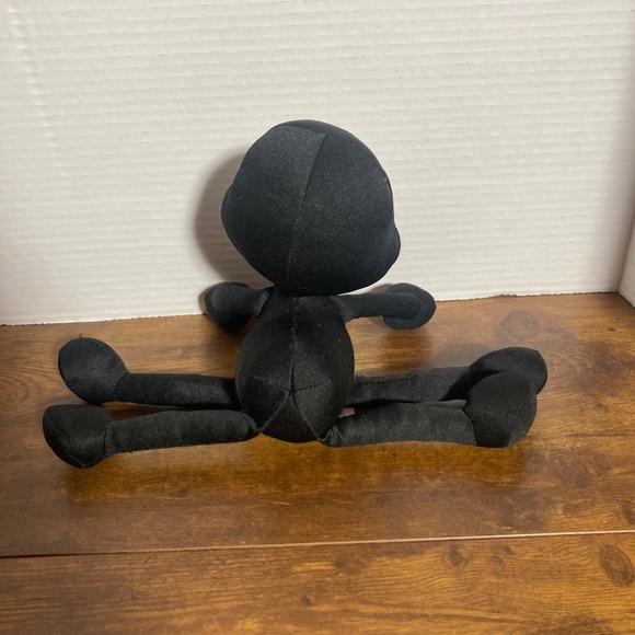 Jakks Pacific Bendy and the Dark Revival Spider Plush Black White Stuffed Toy - Picture 2 of 7